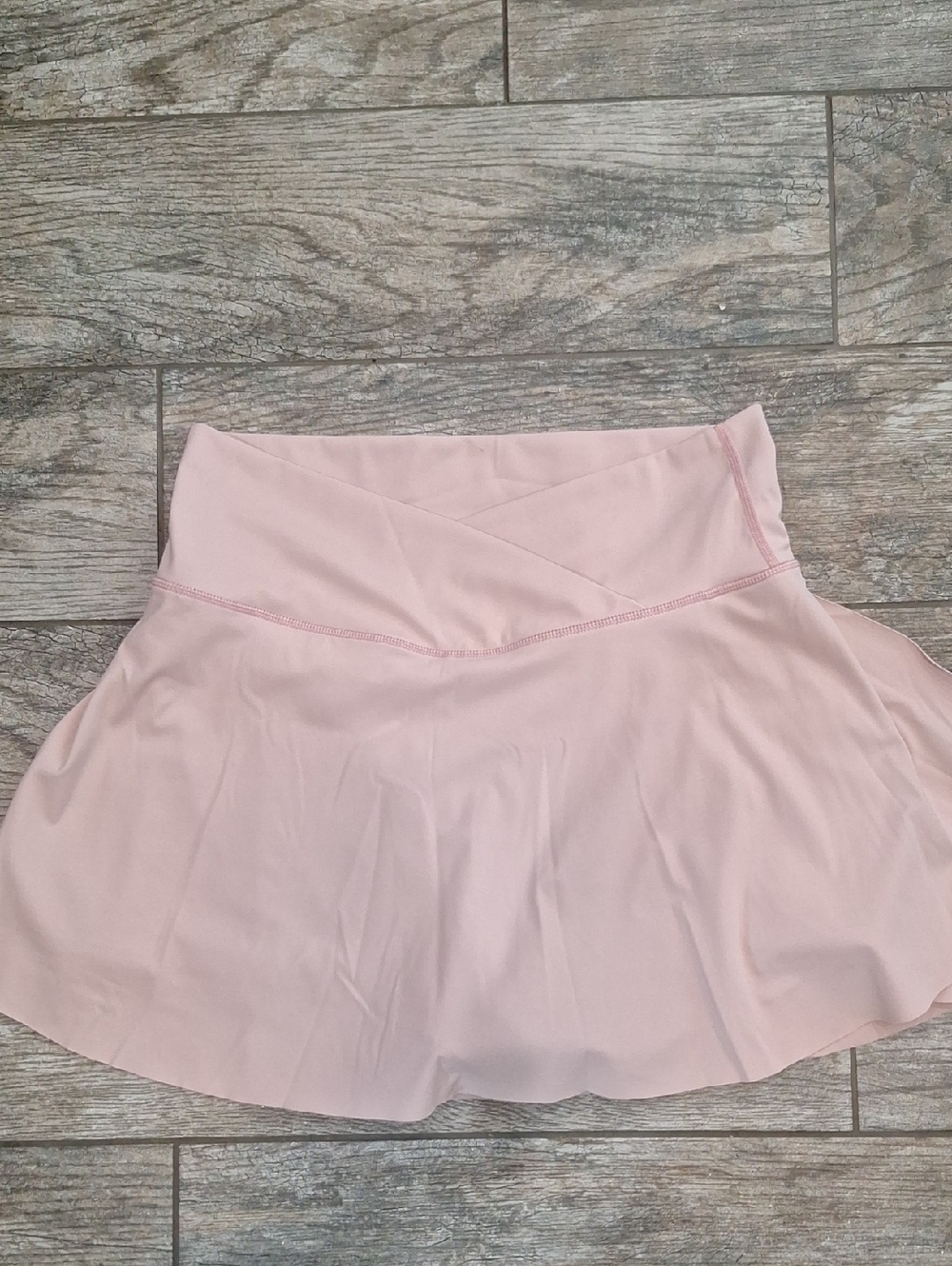 Light Pink Women's Athletic Skirt with Flared Hem